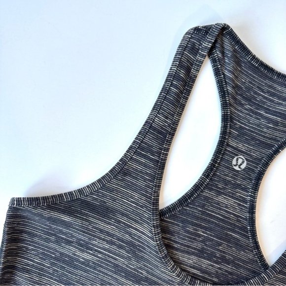 Lululemon Cool Racerback Wee Are From Space Black Cashew - Size 6 Regular - Picture 9 of 13
